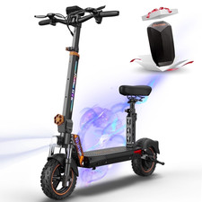 Ruitoo 1000W Electric Scooter Adult with Seat Foldable E-Scooter 32 MPH 34 Miles