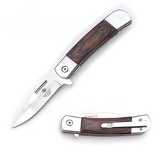 Classic Style Folding Knife With Modern Features Spring Assist Liner Lock W/Clip
