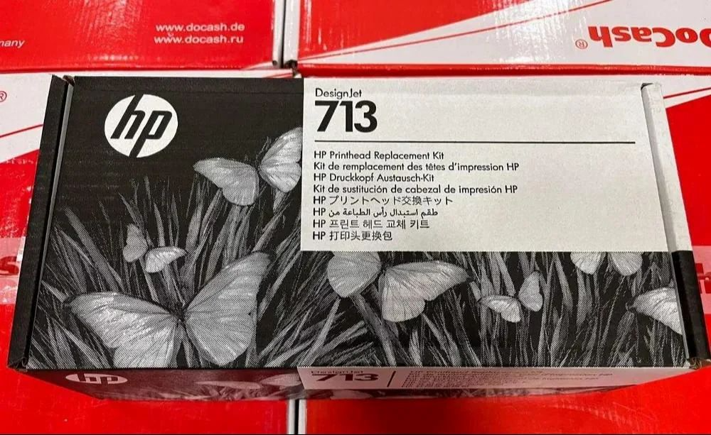 HP 713 Genuine Printhead Replacement Kit 3ED58A for DesignJet T630