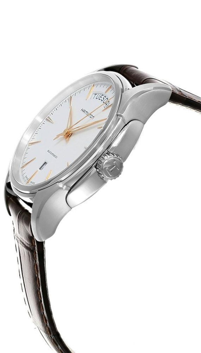 Hamilton Jazzmaster Day Date Automatic 40mm Leather Men's Watch