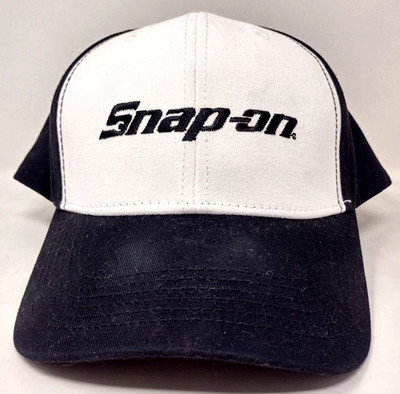 Snap On Tools Snap Back Black White Embroidered Wild Impact Promotions