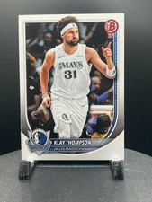 2025-26 Bowman Basketball #132 Klay Thompson, Dallas Mavericks