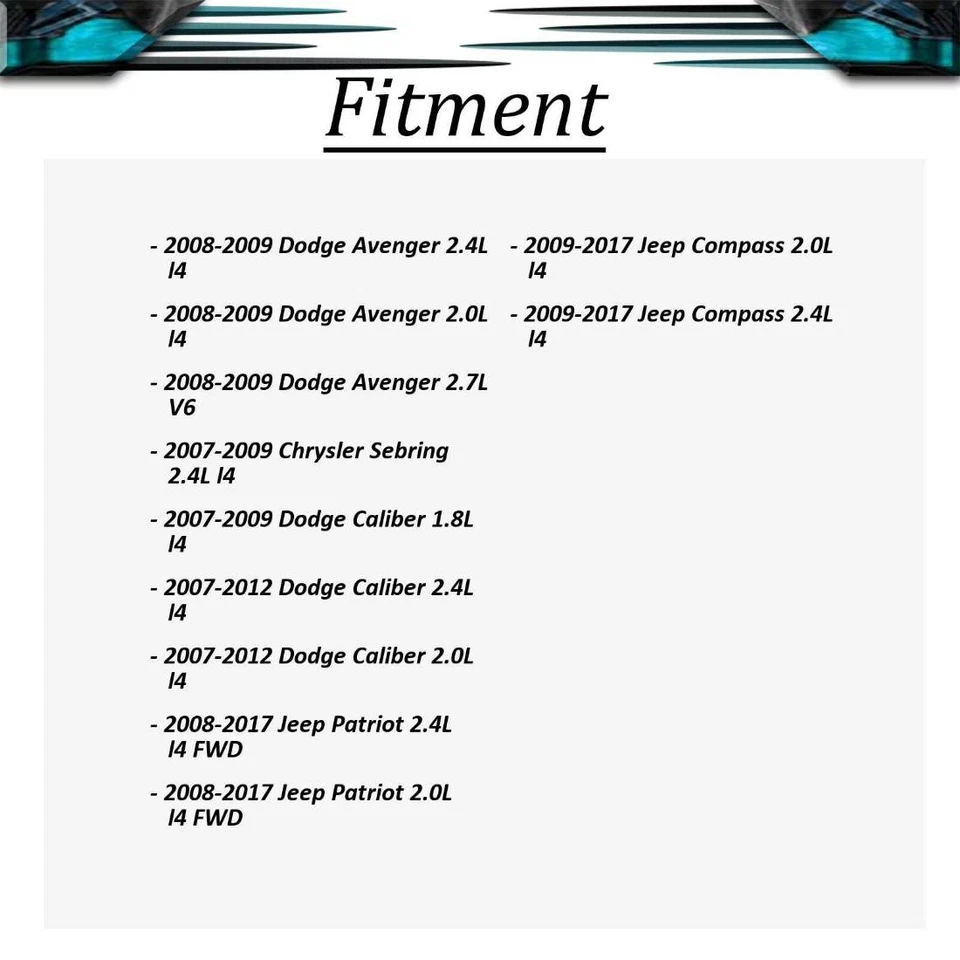 2X Cilindro de rueda de freno de tambor trasero para Dodge Caliber 2007 2008 2009 2010 2011 Foto 2 de 4