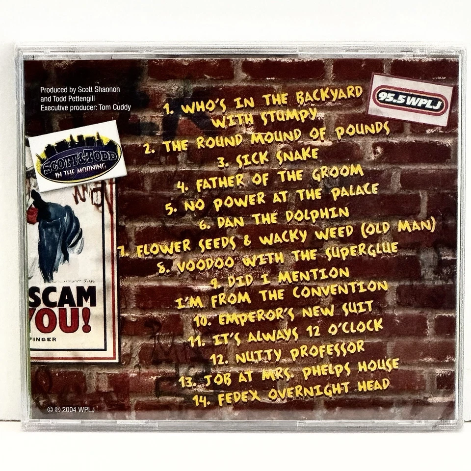 Factory Sealed Scott & Todd's Best of the Phone Scams, Volume Three CD Foto 2 de 2