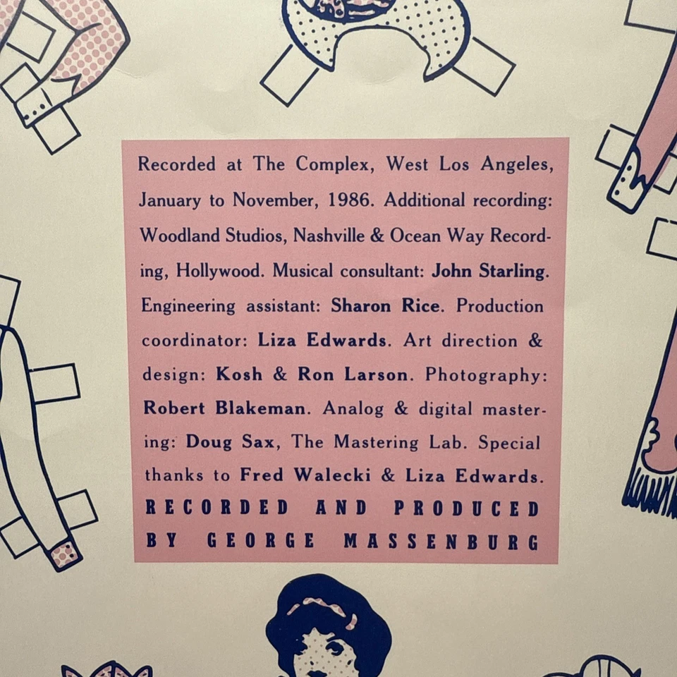 Dolly Parton, Linda Ronstadt, Emmylou Harris – Trio LP 1987 Australia 25491-1 - Image 4 of 4