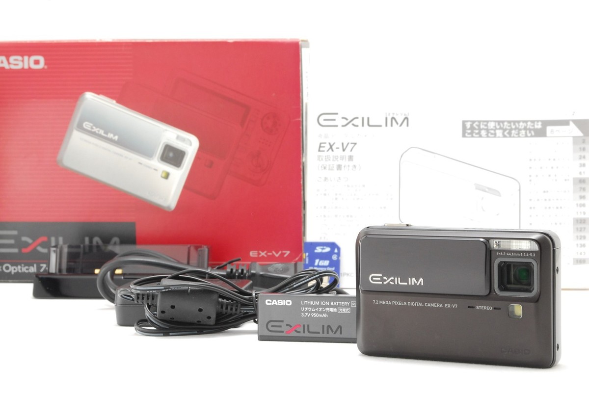 【C6230】CASIO カシオ EX-V7 Casio Exilim EX-V7 Review: Digital Photography Review