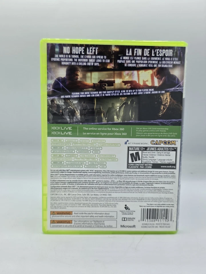 Resident Evil 6 2012  Microsoft Xbox 360 complete Game CIB tested & working - Image 2 of 4