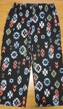 antthony petite xl, geometric patterned stretch trousers