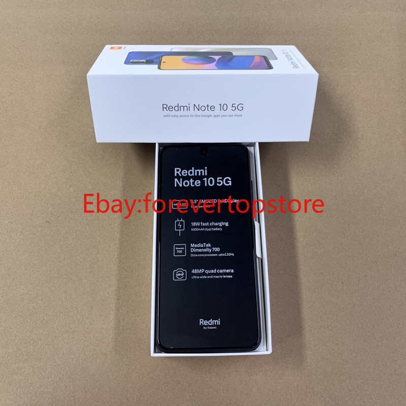 Unlocked Xiaomi Redmi note 10 5G 128GB Octa-core LTE Dimensity 700