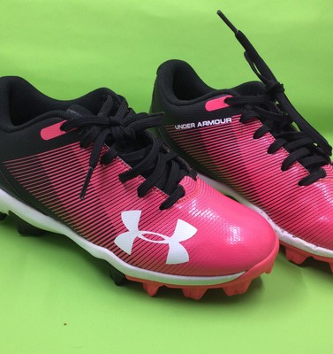 pink under armour soccer cleats