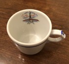 VINTAGE LIMOGES FRANCE EN PLEIN CIEL PORCELAIN CUP SAUCER RARE EIFEL TOWER — photo 5