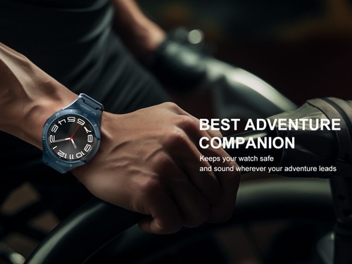 Funda Dexnor para Samsung Galaxy Watch 6 correa clásica 43 mm/47 mm resistente a prueba de golpes - Imagen 31 de 103