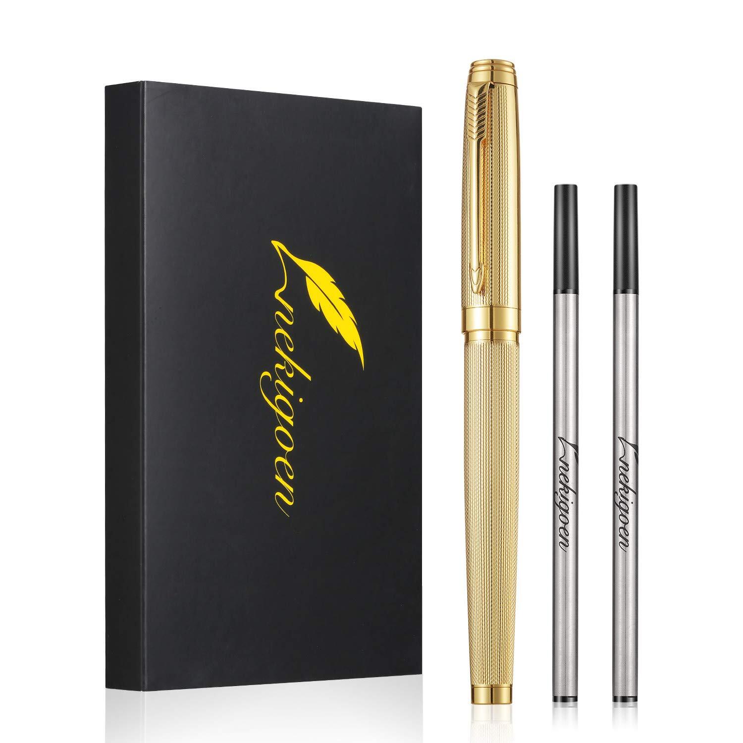 Rollerball Pen for Men Women Luxury Metal Executive Pens Home Office Use with...