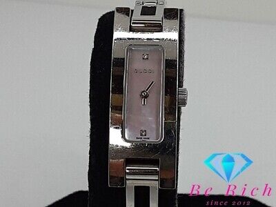 Gucci 3900L Watch Quartz 12mm Women's Pink Dial Swiss Made Gucci 3900L Watch Quartz 12mm Women's Pink Dial Swiss Made