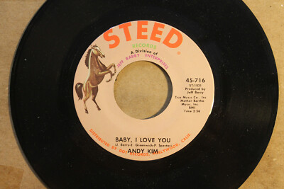 ANDY KIM---BABY, I LOVE YOU   (1969. TOP SONG)