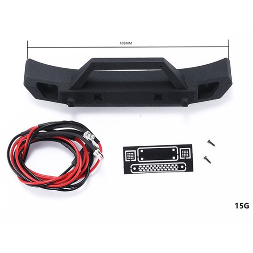 Front Bumper Kit Guard Bumper Upgrade Parts for DJ M Suzuki Jimny RC Car VER - Picture 2 of 12