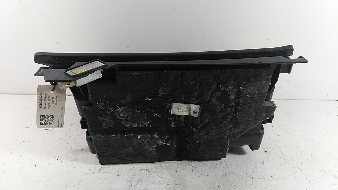 2015 SKODA SUPERB 5 Door RHD Glovebox Glove Box Storage Compartment eBay