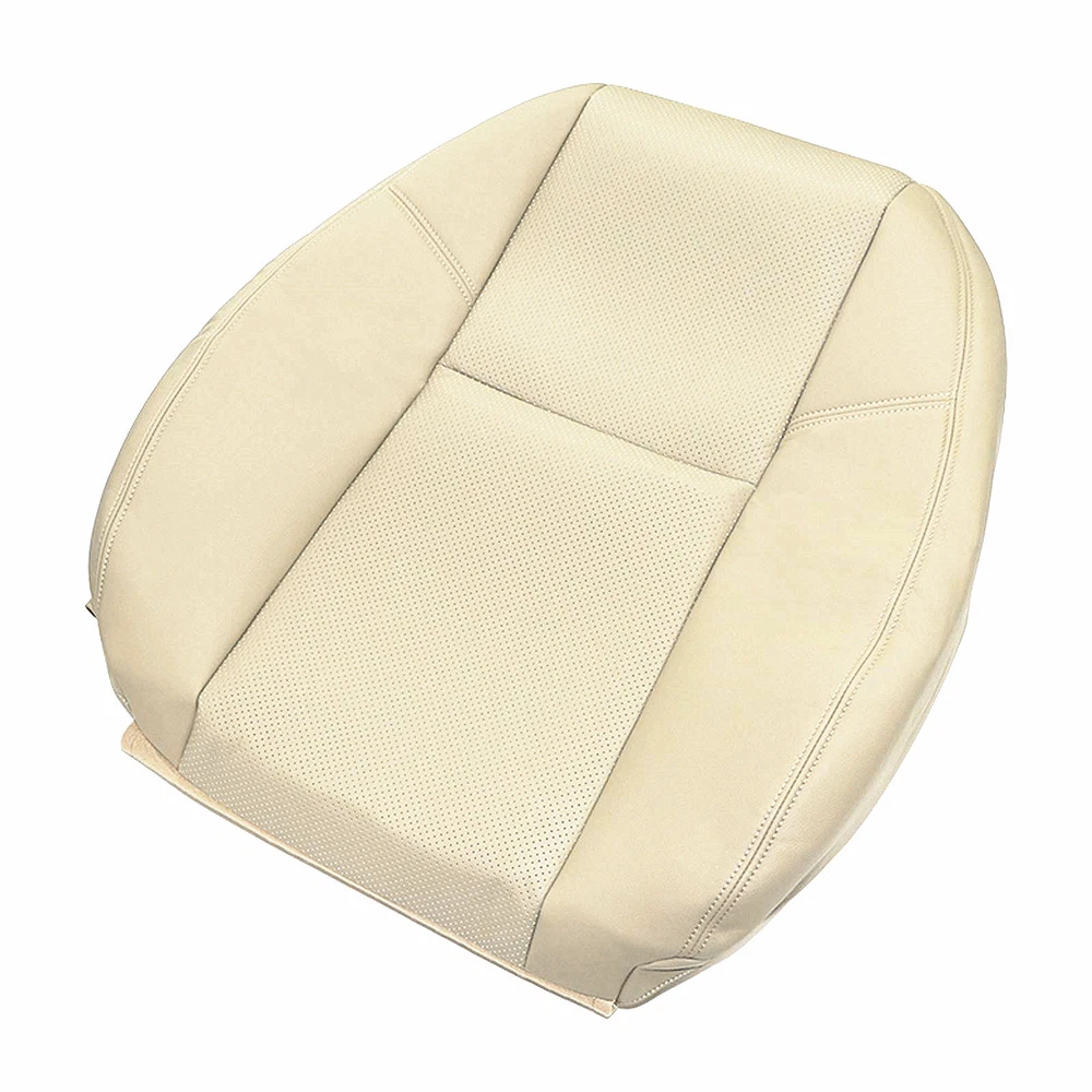 2009-2014 For Cadillac Escalade EXT Front Bottom Top AC Leather Seat Cover Tan