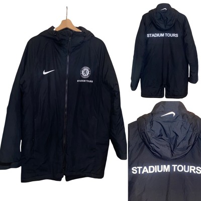 Nike Chelsea Football Club Black Puffer 