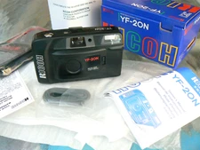 RICOH YF-20N CAMERA 35MM POINT & SHOOT FILM CAMERA W 34MM F4.5 LENS *NEW IN BOX