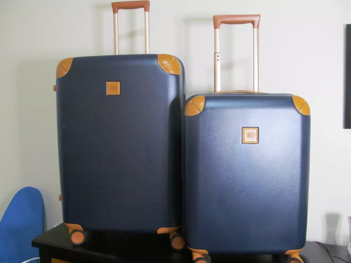 Bric s Luggage Set Milano Italy Amalfi Blue Saddle 22
