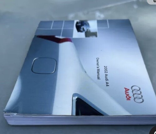 2002 Audi A4 Owners Manual OEM - 第 2/3 張圖片