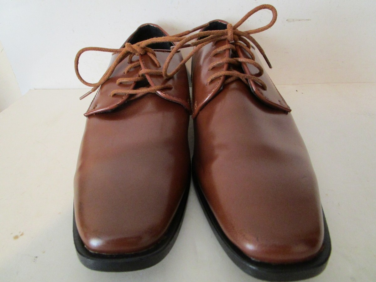Joseph Abboud Wholecut Oxford Mens 8.5 Brown Leather Dress Shoes Joseph Abboud Stevenson Brown Leather Moc Toe | Mercari main image 2