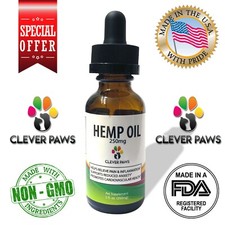 Hemp Oil for dogs and cats - with omega 3,6 and 9 - Pack of 3 Bottles