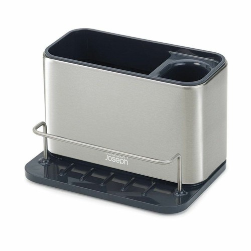 JOSEPH JOSEPH Surface Stainless Steel Caddy Sink Organiser Brush Compartment - Picture 4 of 5