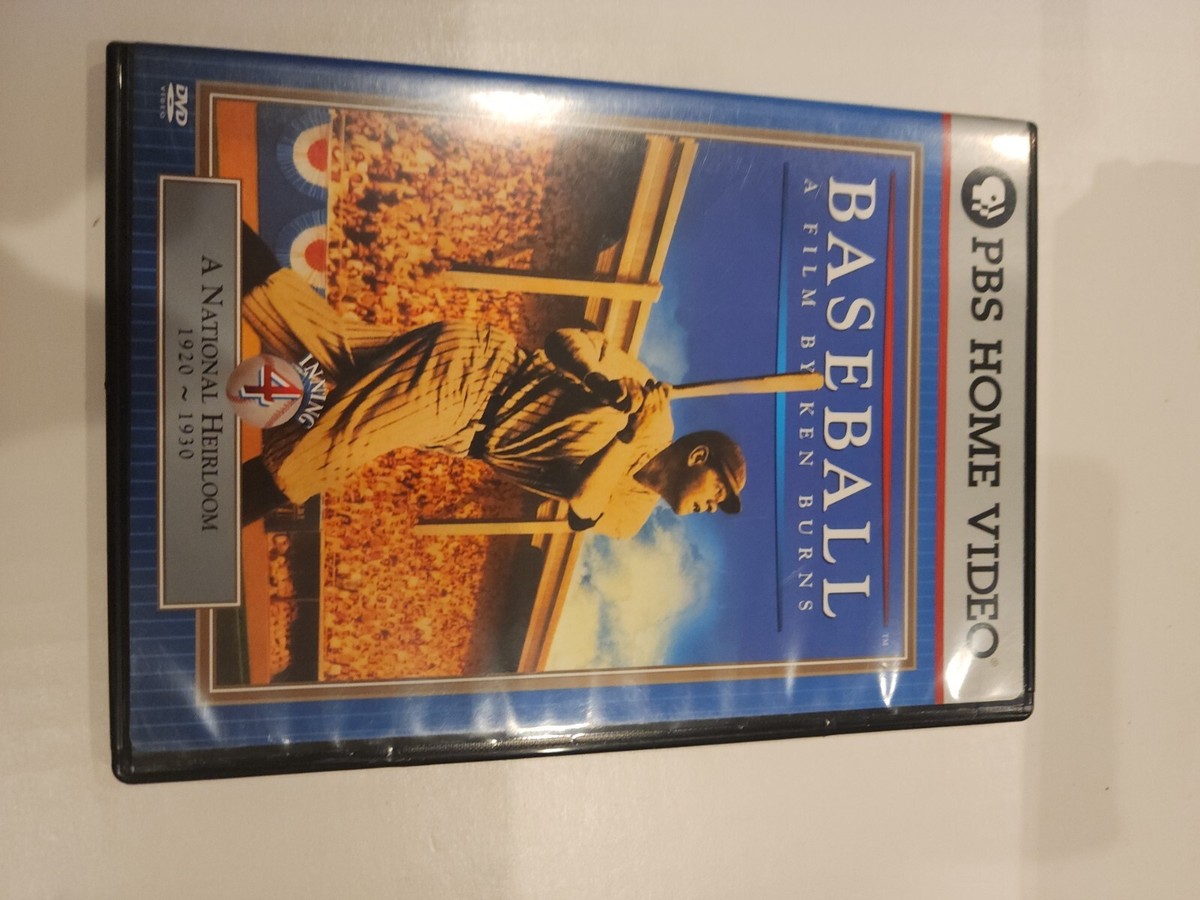 Baseball Film by Ken Burns (DVD, 1,2,3,4,5 Of disc set) PBS Home