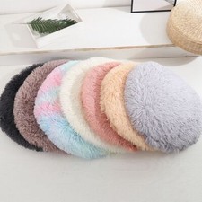 Dog Bed Soft Pet Cushion Large Dog Puppy Cat Mattress Washable Pad Round Mat UK