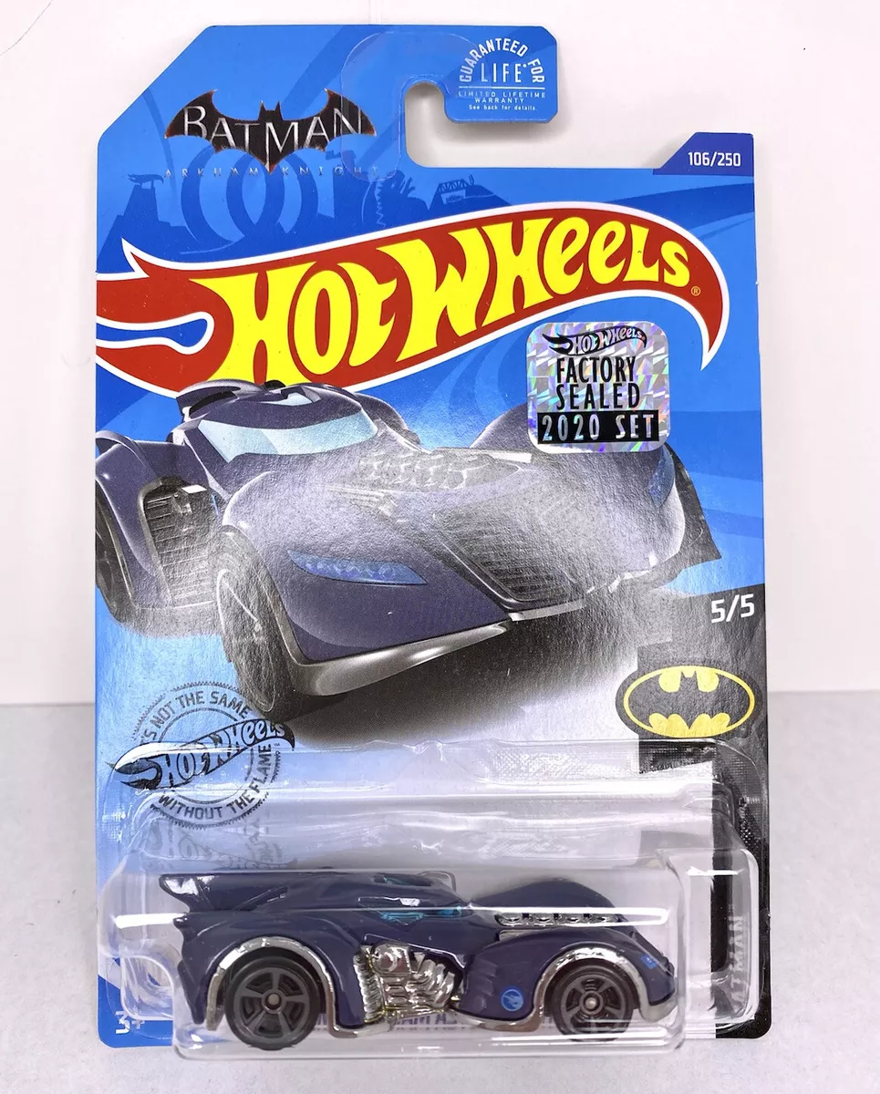  Hot Wheels Batman 5 Car Set Bundle Version 1 : Toys