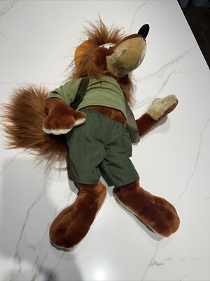 Brer Fox Splash Mountain Plush Walt Disney World Disneyland 90s Vintage Large