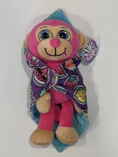 Kipp Brothers 10” Snug Buddies Pink Monkey with Security Blanket Plush