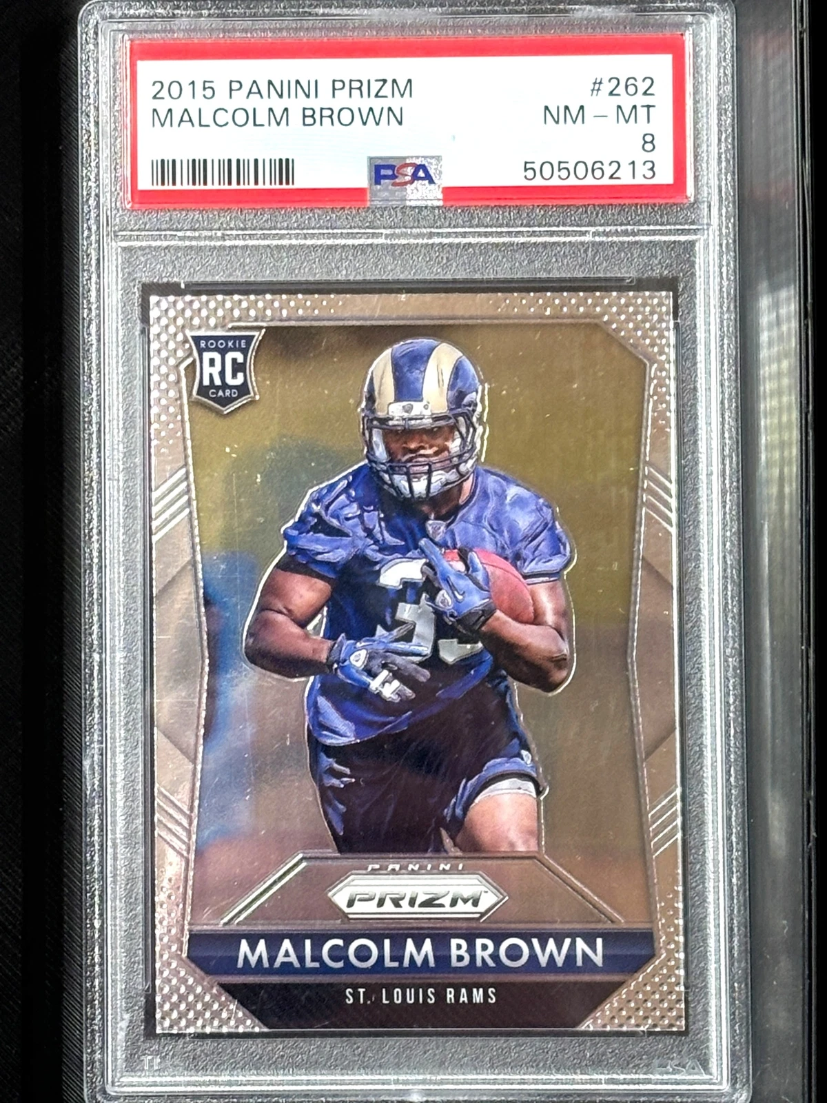 Malcolm Brown Panini Prizm #262 Base