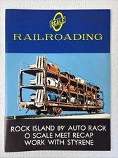 O Scale Railroading Magazine August 1970 Model Trains Model Railroad