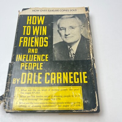 How to Win Friends and Influence People Dale Carnegie Hardcover 1964 111th Print