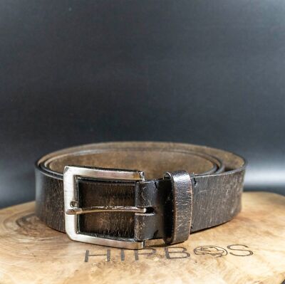 Debenhams Mens Belt Vintage Leather Jeans Belt Brown Size 42