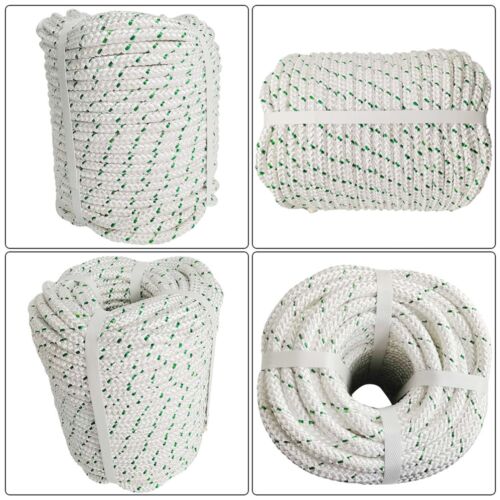 LABLT 3/8" x 100' Heavy Breaking Strength Double Braid Polyester Rope 4800Lbs - Picture 3 of 6
