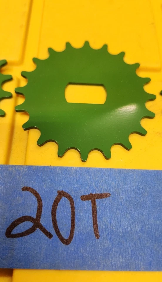 Piñones de accionamiento para sembradora John Deere 71 - 22, 20, 14, 11 dientes - 1 piñón cada uno Foto 3 de 4