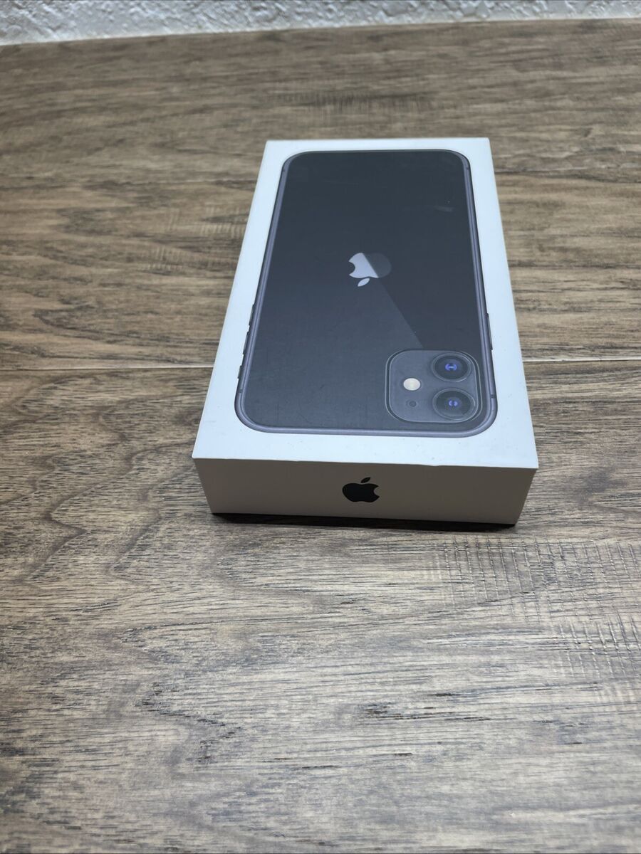 Apple iPhone 11 Black 64GB - BOX ONLY Apple iPhone 11 Black 64GB - BOX ONLY