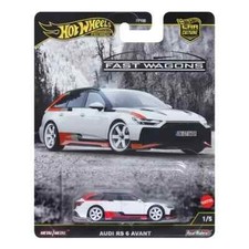 Hot Wheels Premium Car Culture Fast Wagons Audi RS6 Avant 1/5