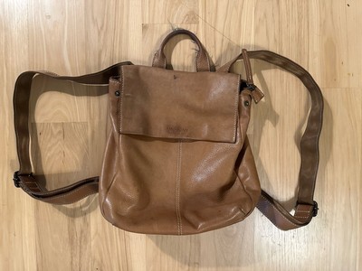 American Leather Co. Camel Tan Leather Backpack Cleveland Backpack | American Leather Co main image 3