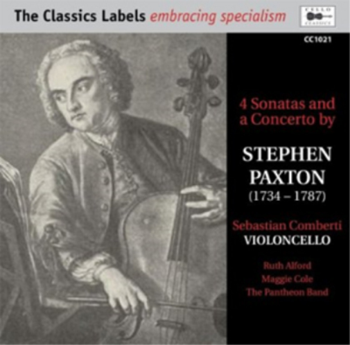 Stephen Paxton 4 Sonatas and a Concerto By Stephen Paxton (CD) Album