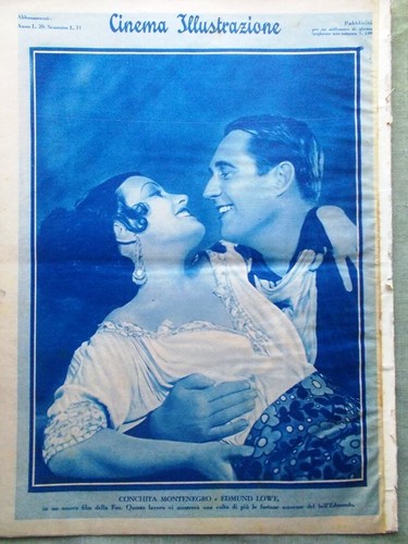 Kino Illustration 23. Dezember 1931 Marsh Montenegro Lowe Weihnachten in Cinelandia - Bild 2 von 3