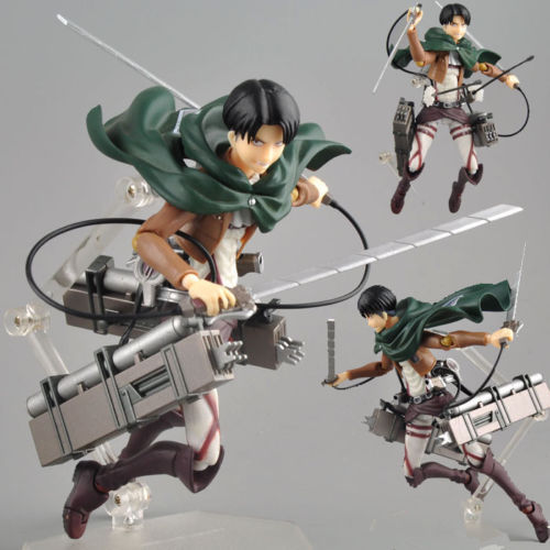 Attack On Titan Levi Shingeki No Kyojin Stylish 213 Action Figure Toy Pvc Anime - 