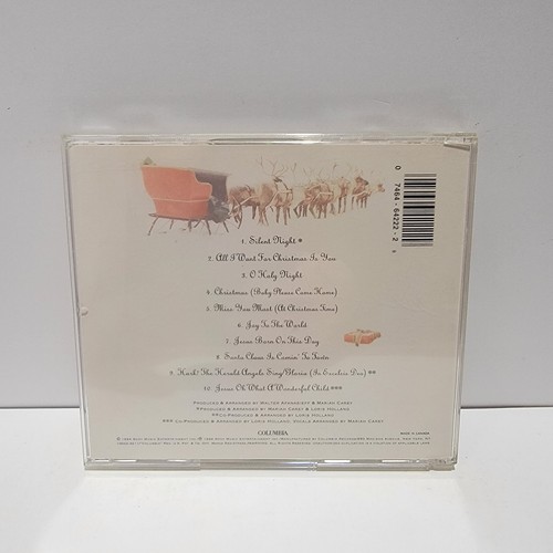 Merry Christmas by Mariah Carey (CD, 1994) Excellent Like New - Foto 2 di 3