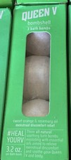 Queen V Bombshell Sweet Orange  Rosemary Oil 3 Bath Bombs