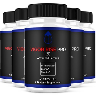 (5 Pack) Vigor Rise Pro Capsules VigorRise Pro Max Performance (300 Capsules)