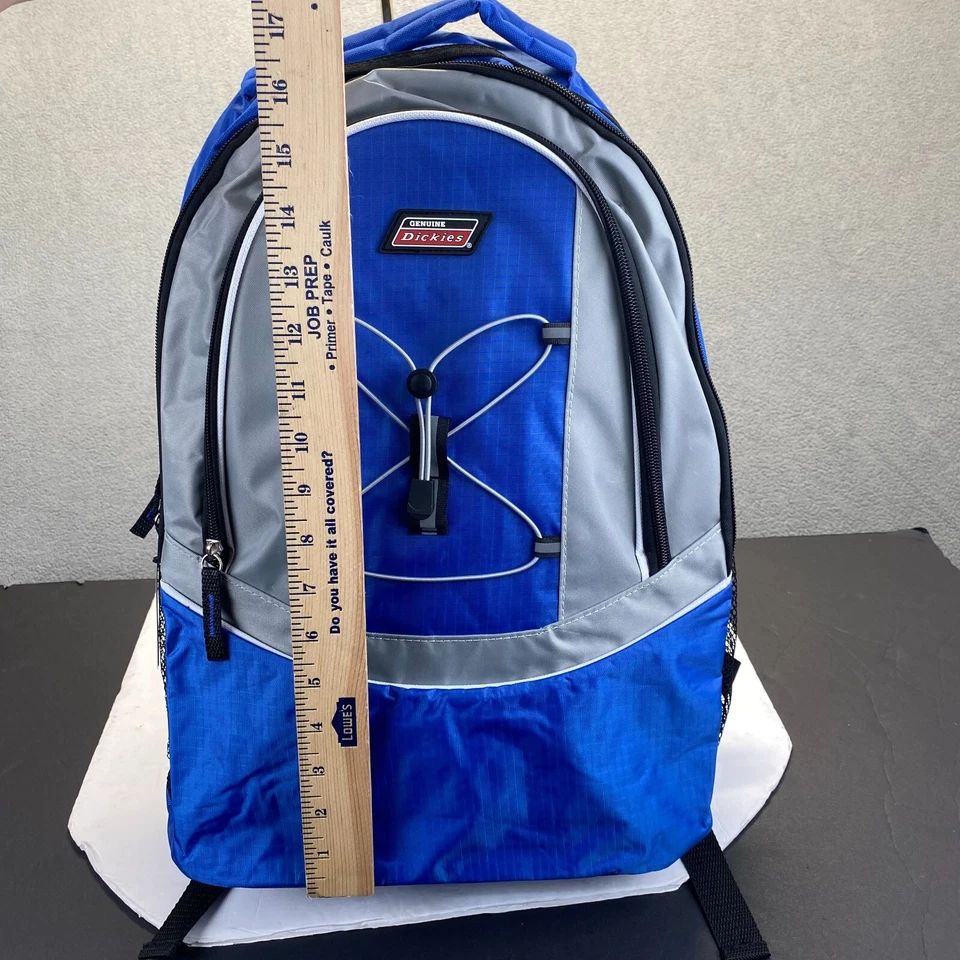 Mochila escolar Dickies mochila de dia, 2 bolsos laterais para uma garrafa de água ergonômica nova - Imagem 4 de 4